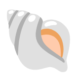 Google(Android) Spiral Shell Emoji