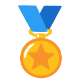 Google(Android) Sports Medal Emoji