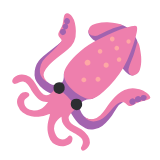 Google(Android) Squid Emoji