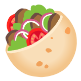 Google(Android) Stuffed Flatbread Emoji