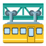 Google(Android) Suspension Railway Emoji