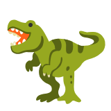 Google(Android) T-Rex Emoji