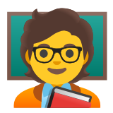 Google(Android) Teacher Emoji