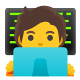 Google(Android) Technologist Emoji