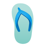 Google(Android) Thong Sandal Emoji