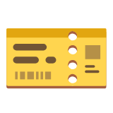 Google(Android) Ticket Emoji