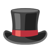 Google(Android) Top Hat Emoji