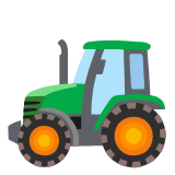 Google(Android) Tractor Emoji