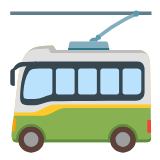 Google(Android) Trolleybus Emoji