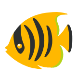 Google(Android) Tropical Fish Emoji