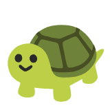 Google(Android) Turtle Emoji