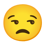 Google(Android) Unamused Face Emoji