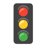 Google(Android) Vertical Traffic Light Emoji