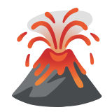 Google(Android) Volcano Emoji