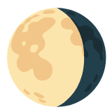 Google(Android) Waning Gibbous Moon Emoji