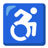 Google(Android) Wheelchair Symbol Emoji