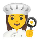 Google(Android) Woman Cook Emoji