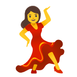 Google(Android) Woman Dancing Emoji