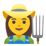 Google(Android) Woman Farmer Emoji