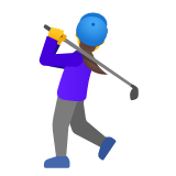 Google(Android) Woman Golfing Emoji