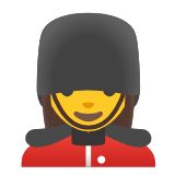 Google(Android) Woman Guard Emoji