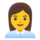 Google(Android) Woman Office Worker Emoji