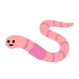 Google(Android) Worm Emoji