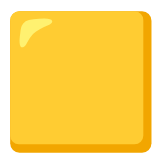 Google(Android) Yellow Square Emoji