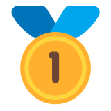 Microsoft(Windows) 1St Place Medal Emoji