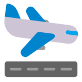 Microsoft(Windows) Airplane Arrival Emoji