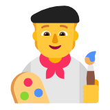 Microsoft(Windows) Artist Emoji