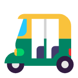 Microsoft(Windows) Auto Rickshaw Emoji