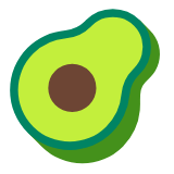 Microsoft(Windows) Avocado Emoji