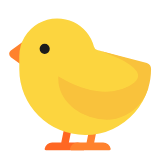 Microsoft(Windows) Baby Chick Emoji