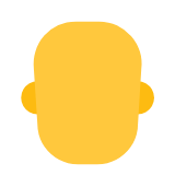 Microsoft(Windows) Bald Emoji