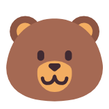 Microsoft(Windows) Bear Emoji