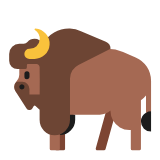 Microsoft(Windows) Bison Emoji