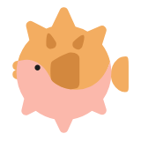 Microsoft(Windows) Blowfish Emoji