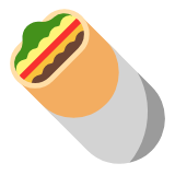 Microsoft(Windows) Burrito Emoji