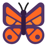 Microsoft(Windows) Butterfly Emoji