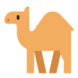 Microsoft(Windows) Camel Emoji