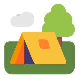 Microsoft(Windows) Camping Emoji