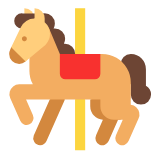 Microsoft(Windows) Carousel Horse Emoji