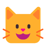 Microsoft(Windows) Cat Face Emoji