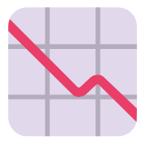 Microsoft(Windows) Chart Decreasing Emoji