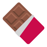 Microsoft(Windows) Chocolate Bar Emoji