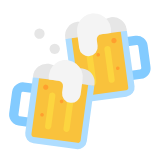 Microsoft(Windows) Clinking Beer Mugs Emoji