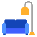 Microsoft(Windows) Couch And Lamp Emoji