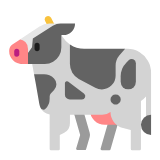 Microsoft(Windows) Cow Emoji