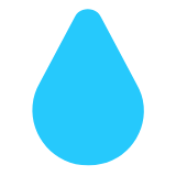 Microsoft(Windows) Droplet Emoji